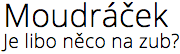 Moudráček