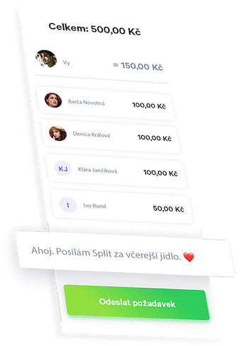 Seznam přátel v twisto appce